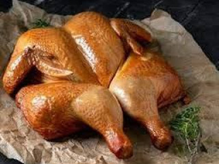 Курица целая горячего копчения