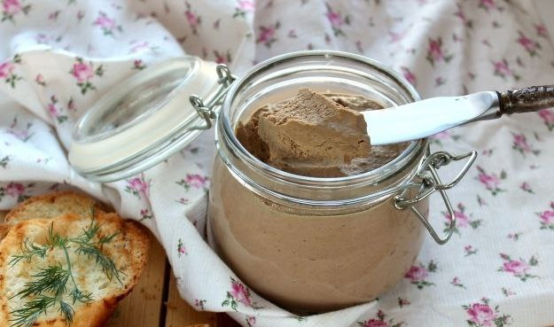 Пашет из говяжьей печени