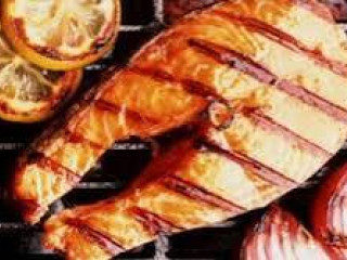 Шашлык из осетра (готовый)