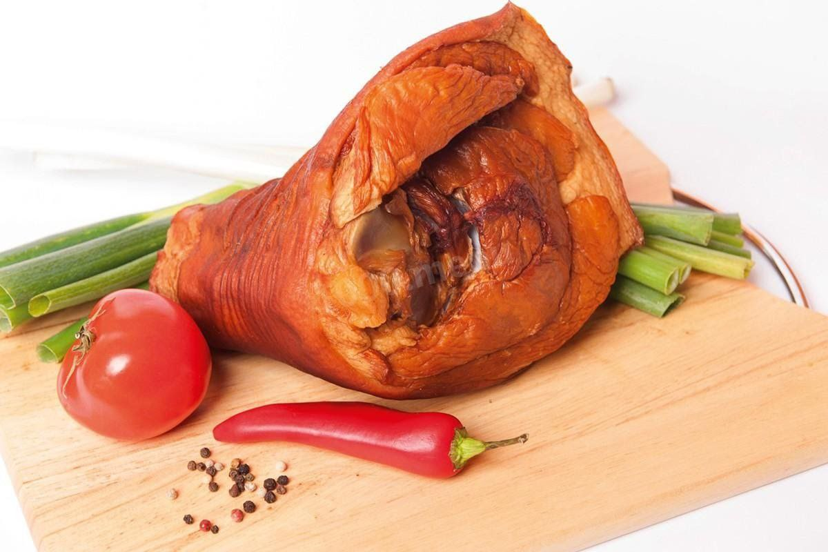 Свиная рулька варено-копченая